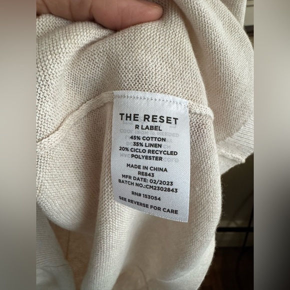 The Reset The Too Good Tank in cream M - Picture 11 of 13